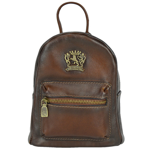 Pratesi Montegiovi バックパック (イタリア製本革) - Montegiovi Backpack B186 Coffee