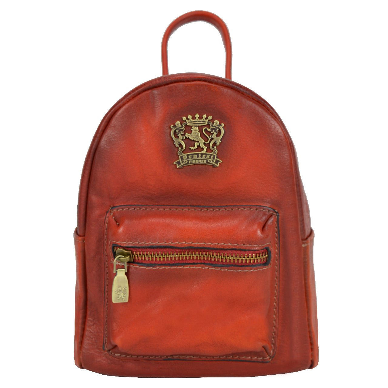 Pratesi Montegiovi 本革イタリアンレザー製バックパック - Montegiovi Backpack B186 Cherry