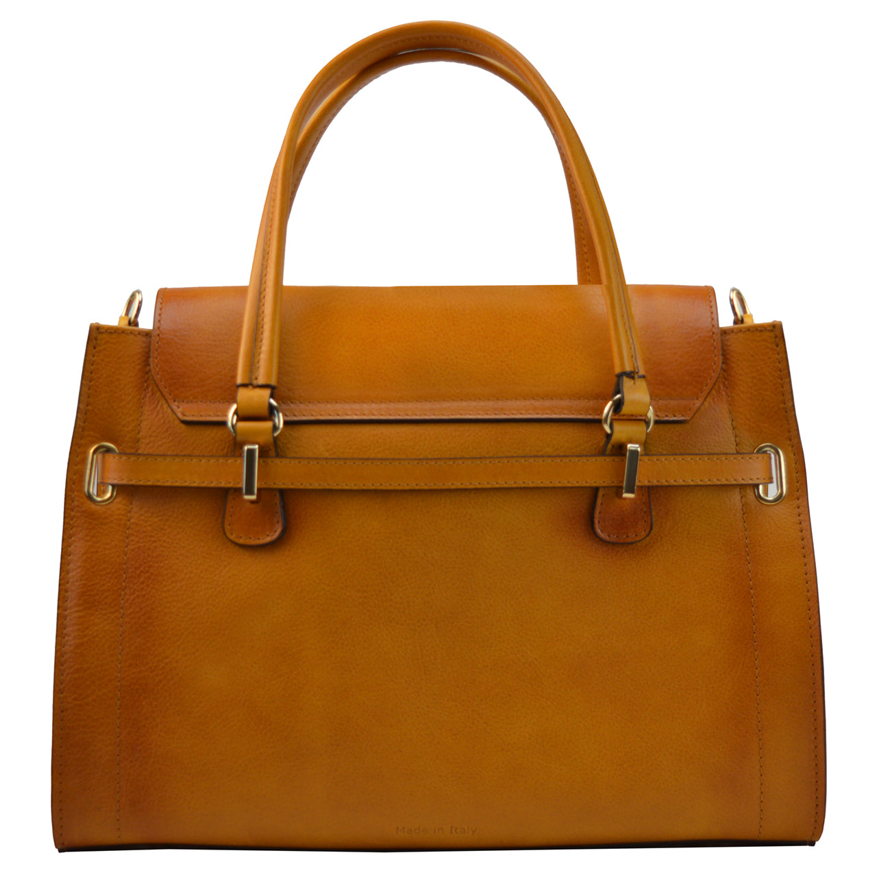 Pratesi Baratti ハンドバッグ B305 本革 - Bruce Cognac