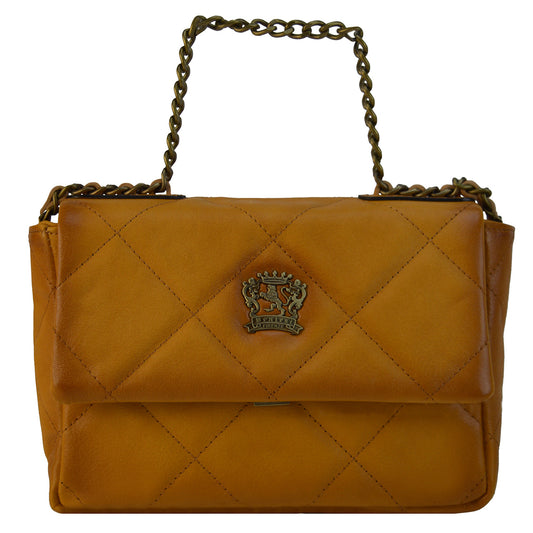 Pratesi Torrita di Siena Ladybag B448 - ベジタブルタンニンなめしイタリアンレザー コニャック