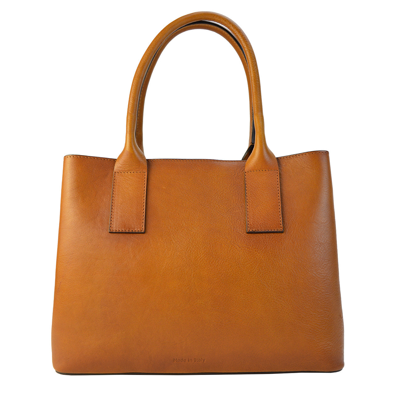 Pratesi Girone レディ バッグ B615 (本革) - Bruce Cognac