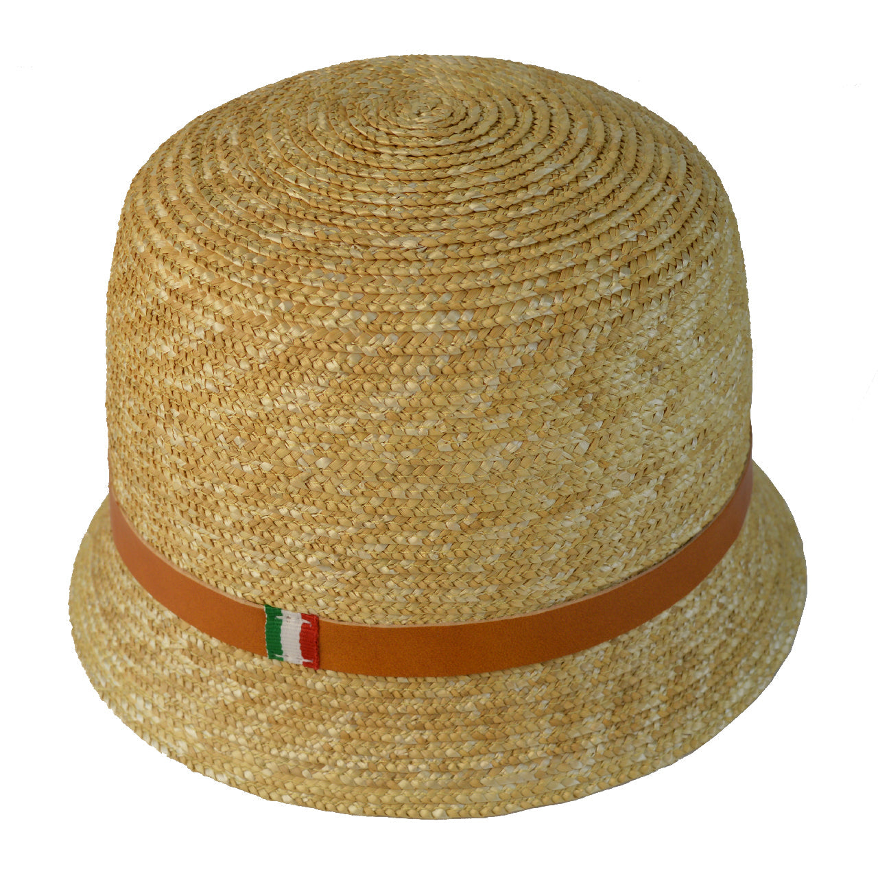 Pratesi Nonna Cappello in Paglia S205 (56cm) 天然ストローと本イタリアンレザー - Nonna Cappello in Paglia S205 (56cm) コニャック