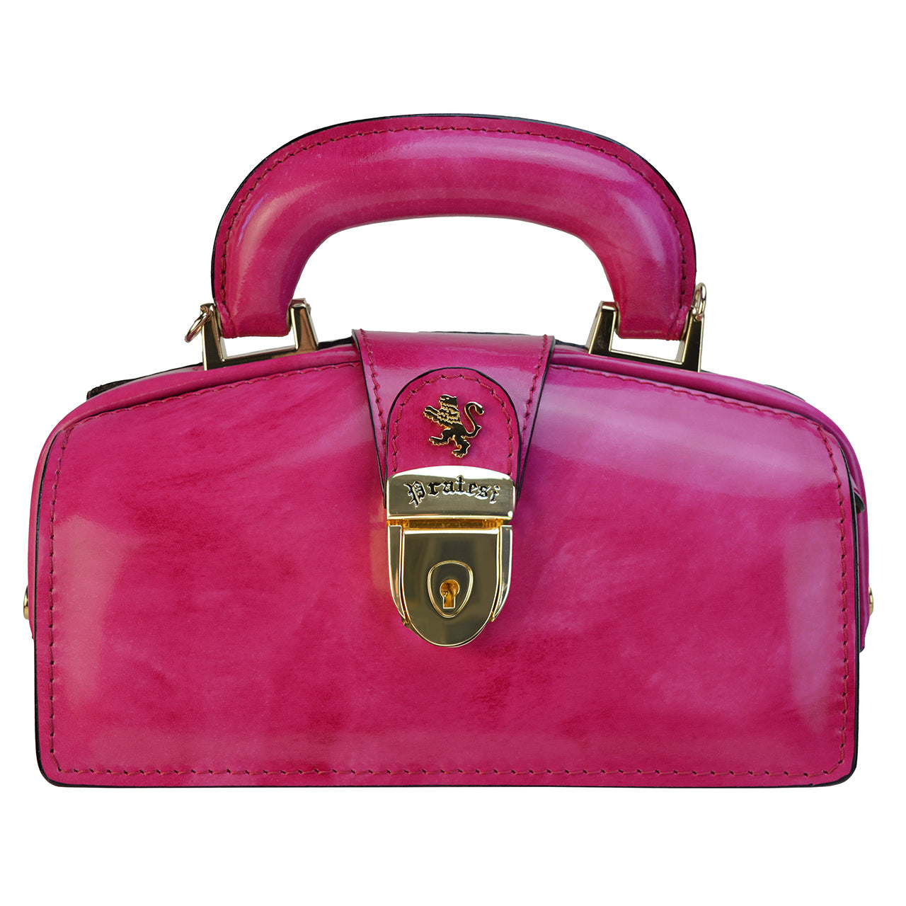 Pratesi Lady Brunelleschi Nana R120/M トゥルー レザー ウーマン バッグ - Brunelleschi Fuchsia