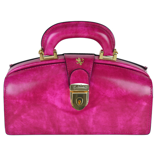 Pratesi Lady Brunelleschi 本革バッグ - Brunelleschi Fuchsia