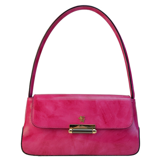 Pratesi Barchetta R290 本革レディース バッグ - Brunelleschi Fuchsia