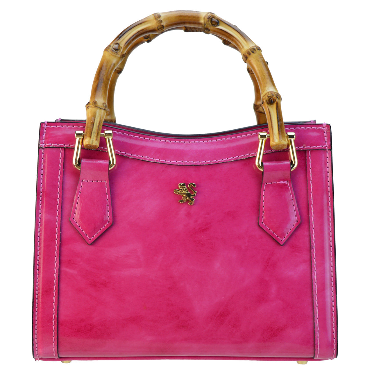 Pratesi Capri R498 本革レディースバッグ - Brunelleschi Fuchsia