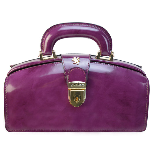 Pratesi Lady Brunelleschi 本革バッグ - Brunelleschi Violet